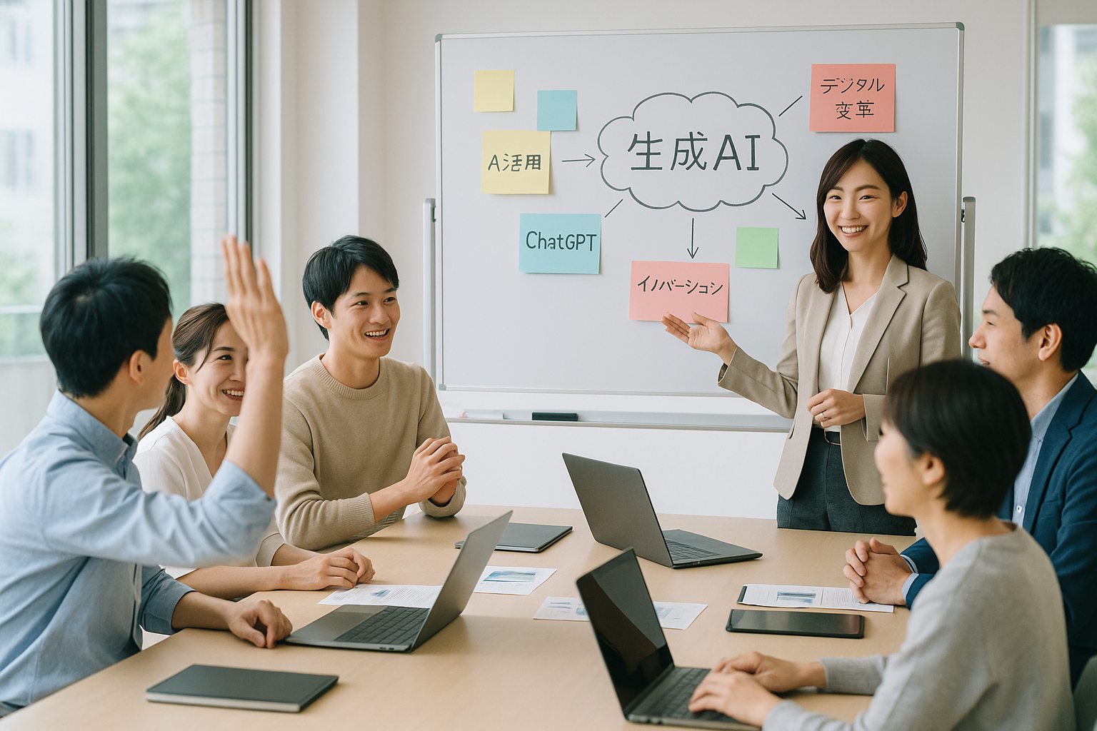 不動産企業_社内生成AI活用のためのワークショップ